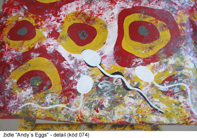 židle "Andy´s Eggs"